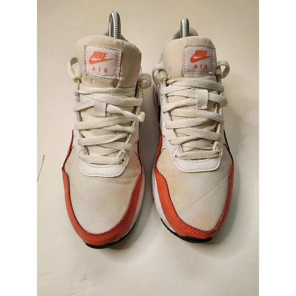 Nike Air Max SC Sneakers Womens 8.5 White Magic Ember CW4554-111